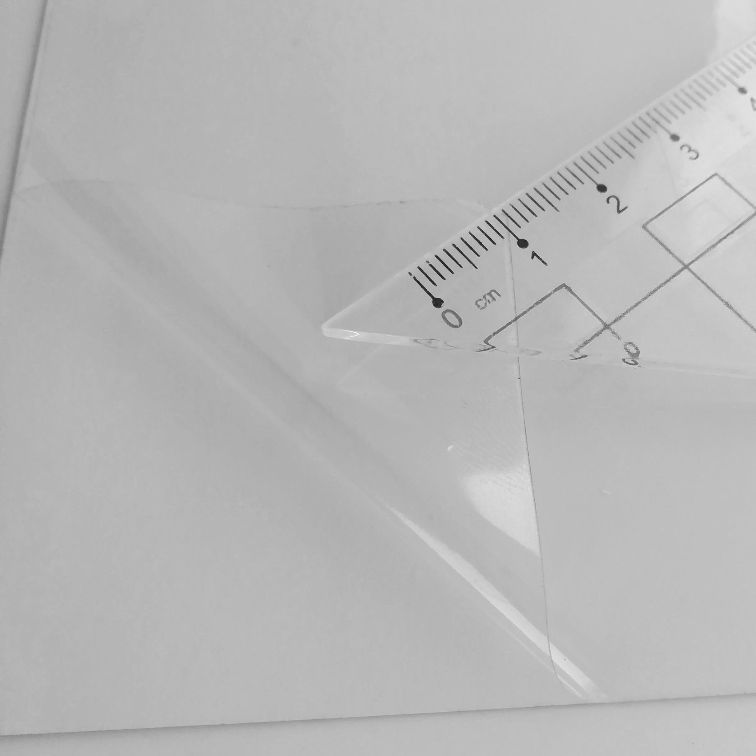  clear PVC sticker 0.08mm 