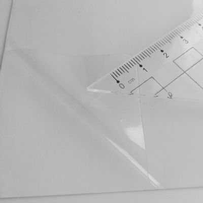  clear PVC sticker 0.08mm 